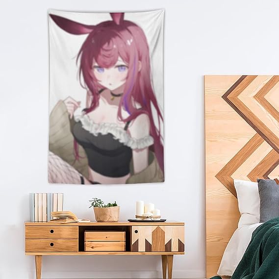 LIEGBMEU Sexy Hot Anime Girl Tapestry 40x60 Wall Quilt Art Whimsical Tapestry DecorationAF171