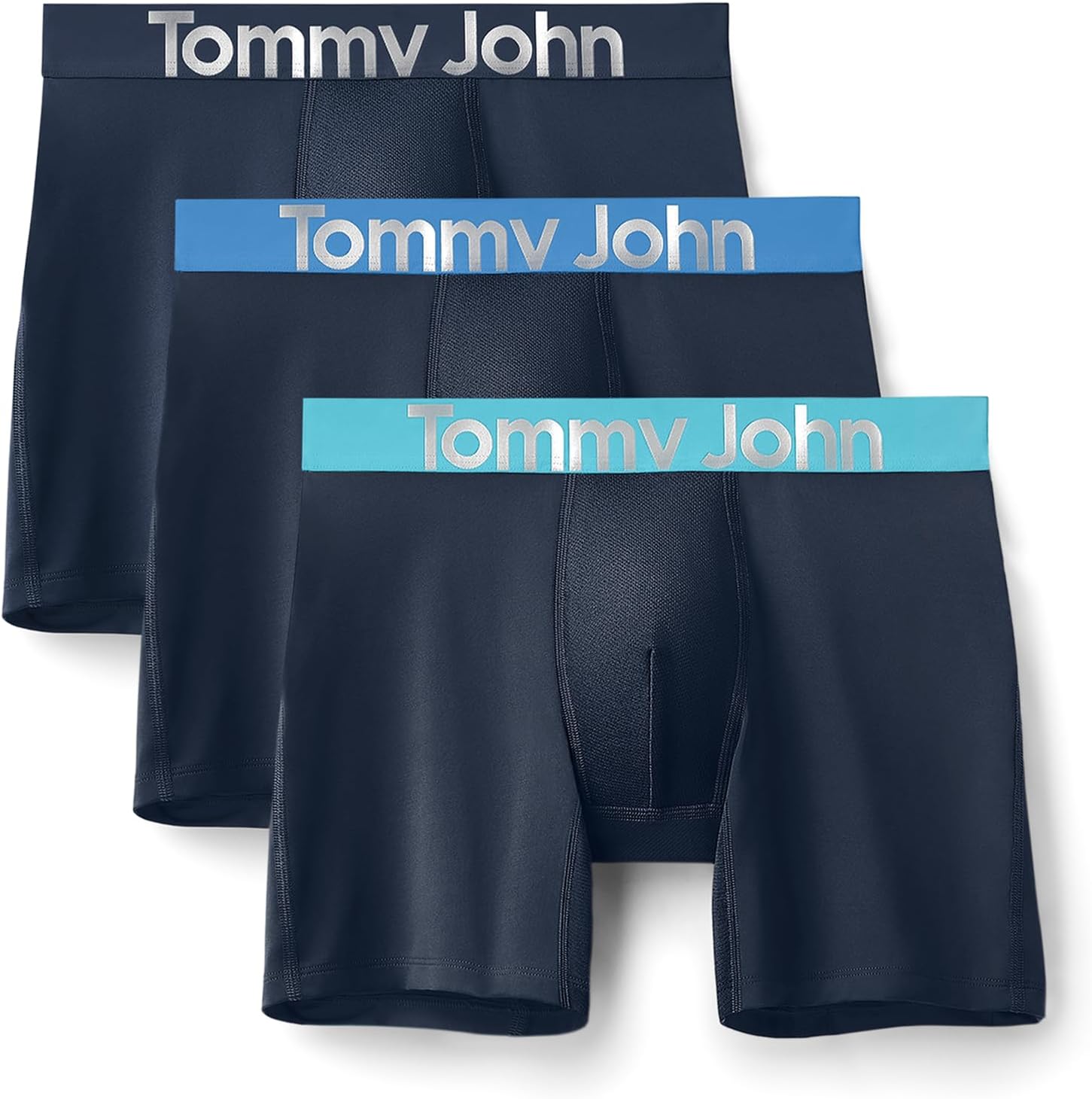 Tommy John Men's 360 Sport Micro 6" Mid-Length Boxer Brief Underwear