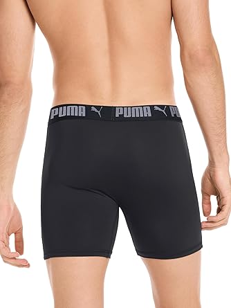 PUMA Men's 5 Pack Performance Boxer Briefs