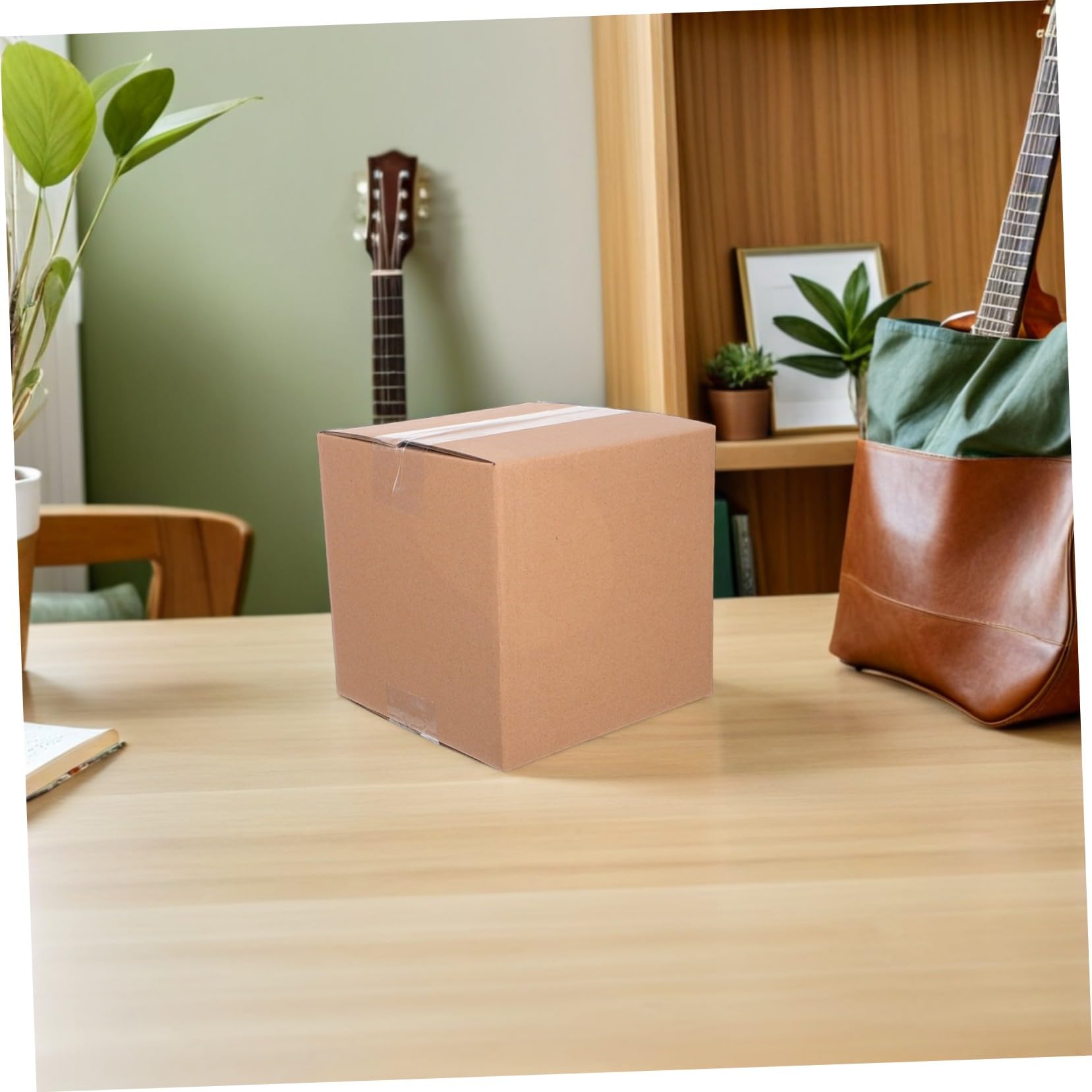 Veemoon 15 Piezas Caja Exprés Cuadrada de Cartón para Envío Cajas de Embalaje Marrones Pequeñas para Mudanzas y Envíos de Paquetes Pequeños