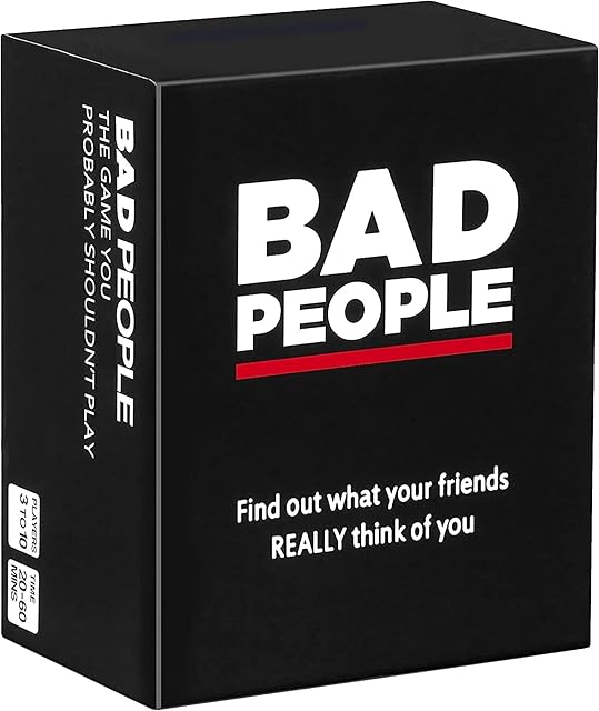 BAD PEOPLE - The Party Game You Probably Shouldn't Play