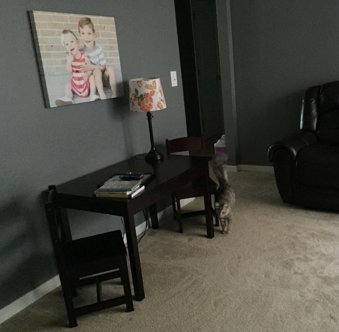 Amazon.com: KidKraft Wooden Rectangular Table & 2 Chair Set for Kids ...