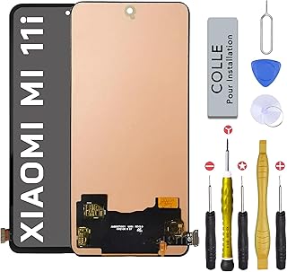 Ecran LCD Remplacement pour Xiaomi Mi 11i, Mi 11i 5G, Mi 11X Pro avec Kit