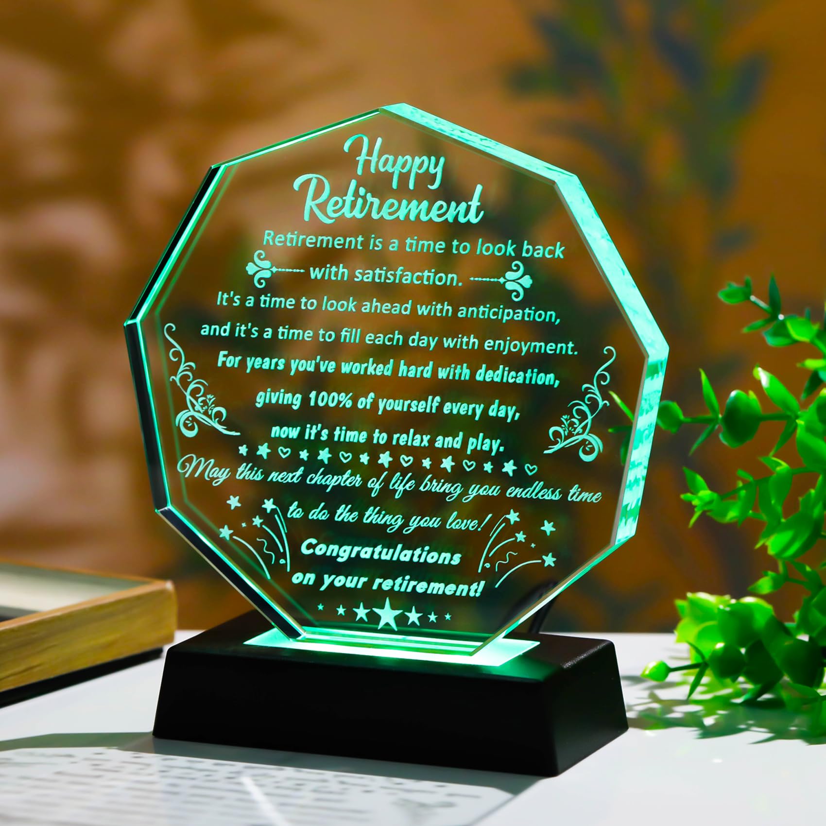 Regalos De Jubilación Personalizados, Placa De Felicitación De Jubilación Para Jefe, Regalo Para Profesor, Enfermero, Médico, Mentor O Compañero De Trabajo Jubilado, Regalo De Agradecimiento. - México