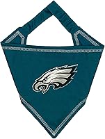 Pets First NFL Philadelphia Eagles Dog Bandana Large/XL - Officially Licensed Tie Scarf for Pets, Game Day Party Essential