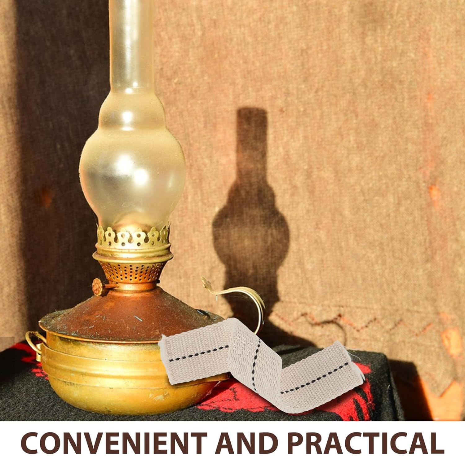 Vintage Kerosene Lamp Wick Cotton Replacement Wick for Oil Lanterns for Lighting and Home Decor