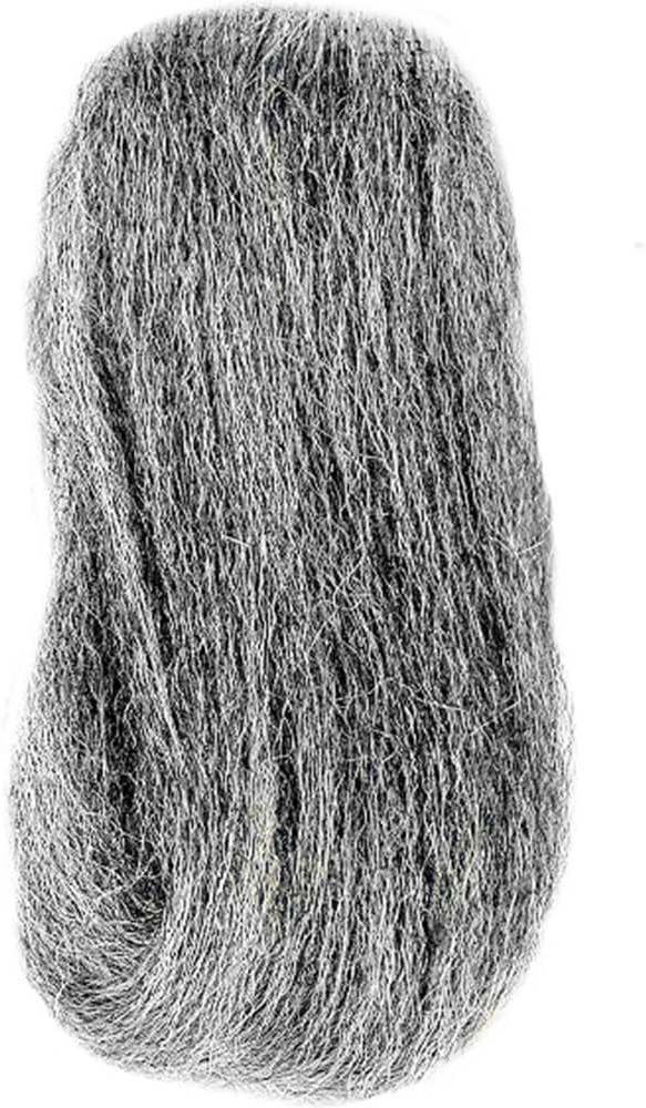 HMS Standard Long Beard 15"-Human Hair, Black, One Size