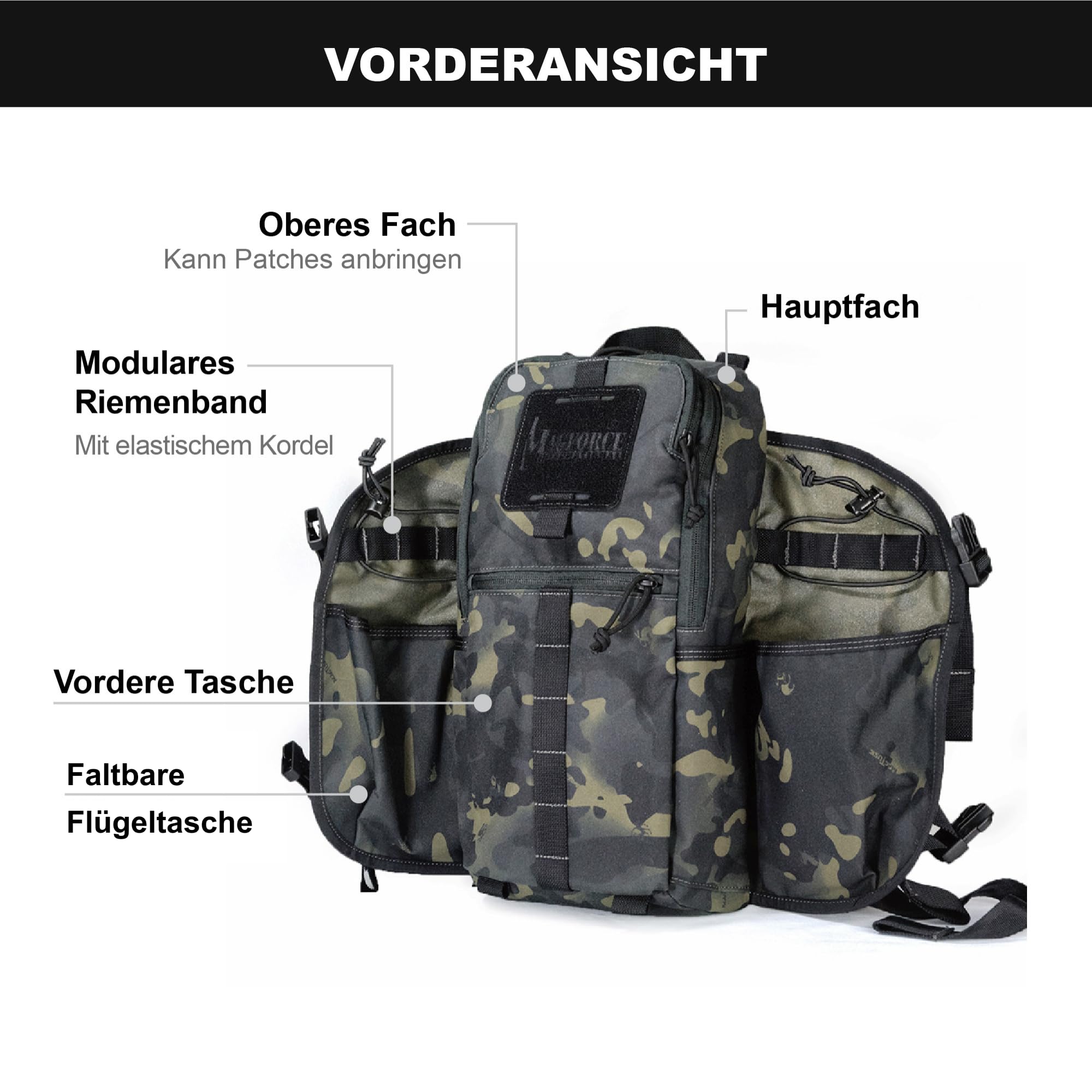 IMBS 15" Task Force Rucksack-500D W/P(#A7105B02)
