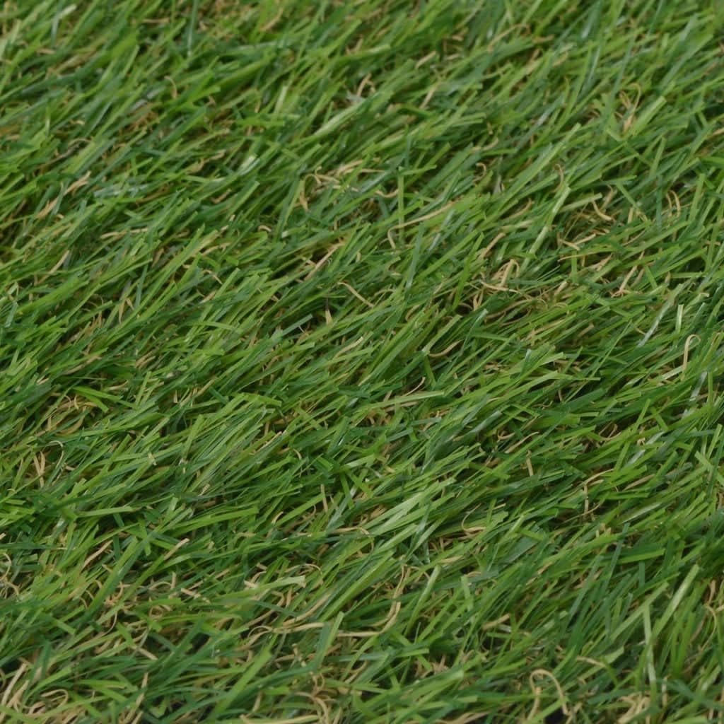 vidaXL Artificial Grass, Artificial Turf for Outdoor, Artificial Grass Carpet for Lawn Garden, Fake Grass Decor, 3.3'x49.2'/0.8" Green