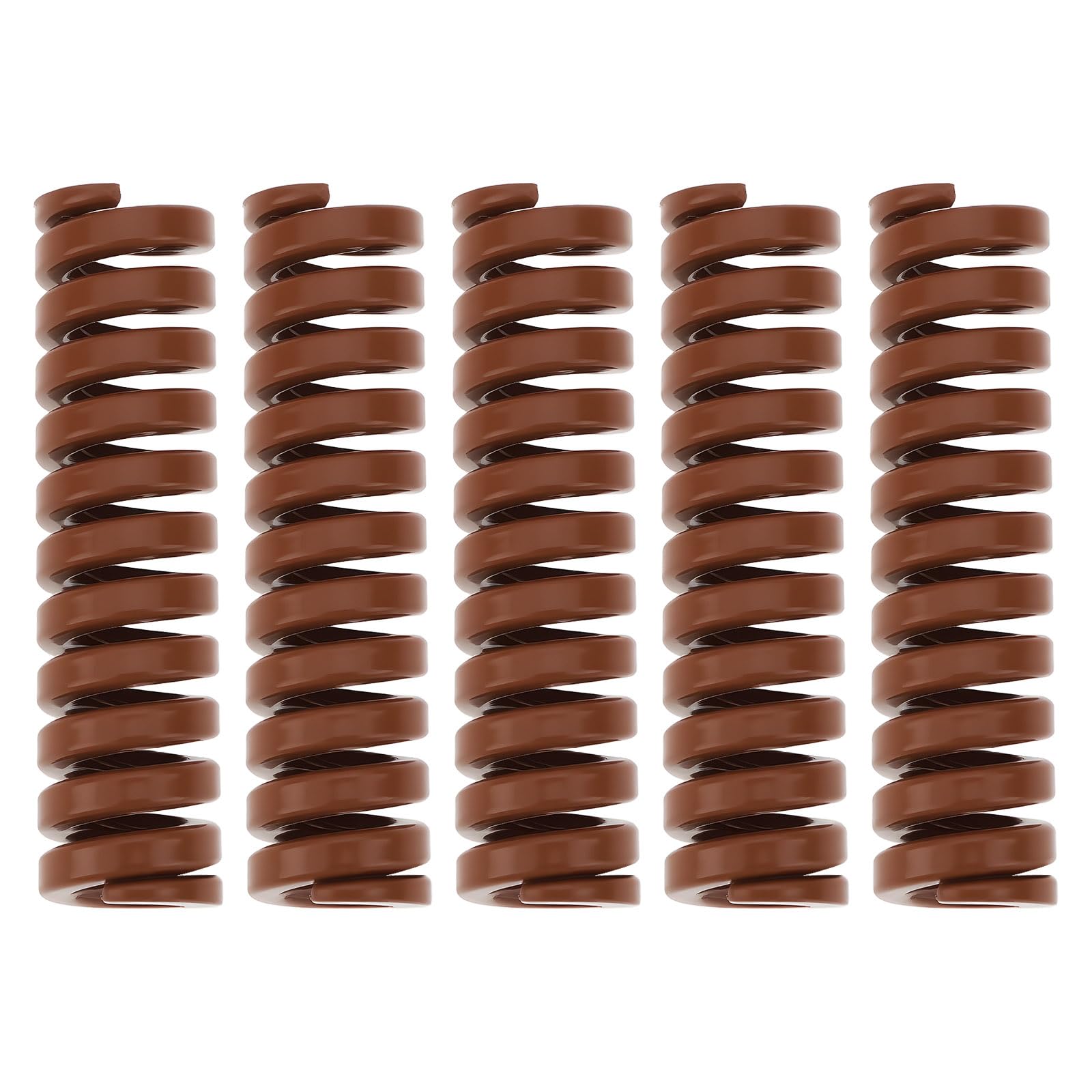LT Easiyl 5X Brown Heavy Duty Compression Springs 8x4x30mm for High Rigidity Heavy Load Molds