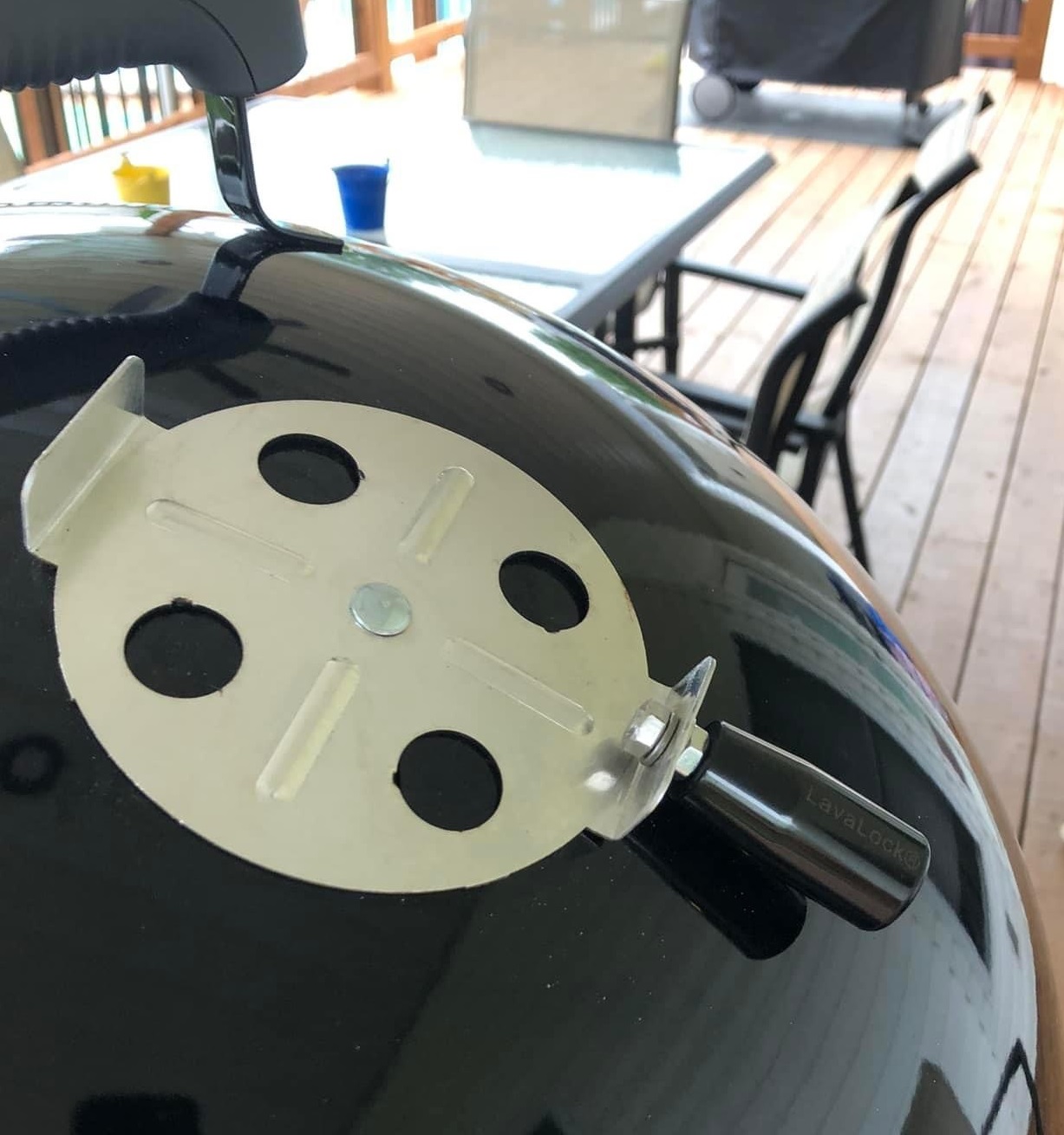 Amazon.com: Total ControlⓇ Cool Touch Damper Handle for Weber