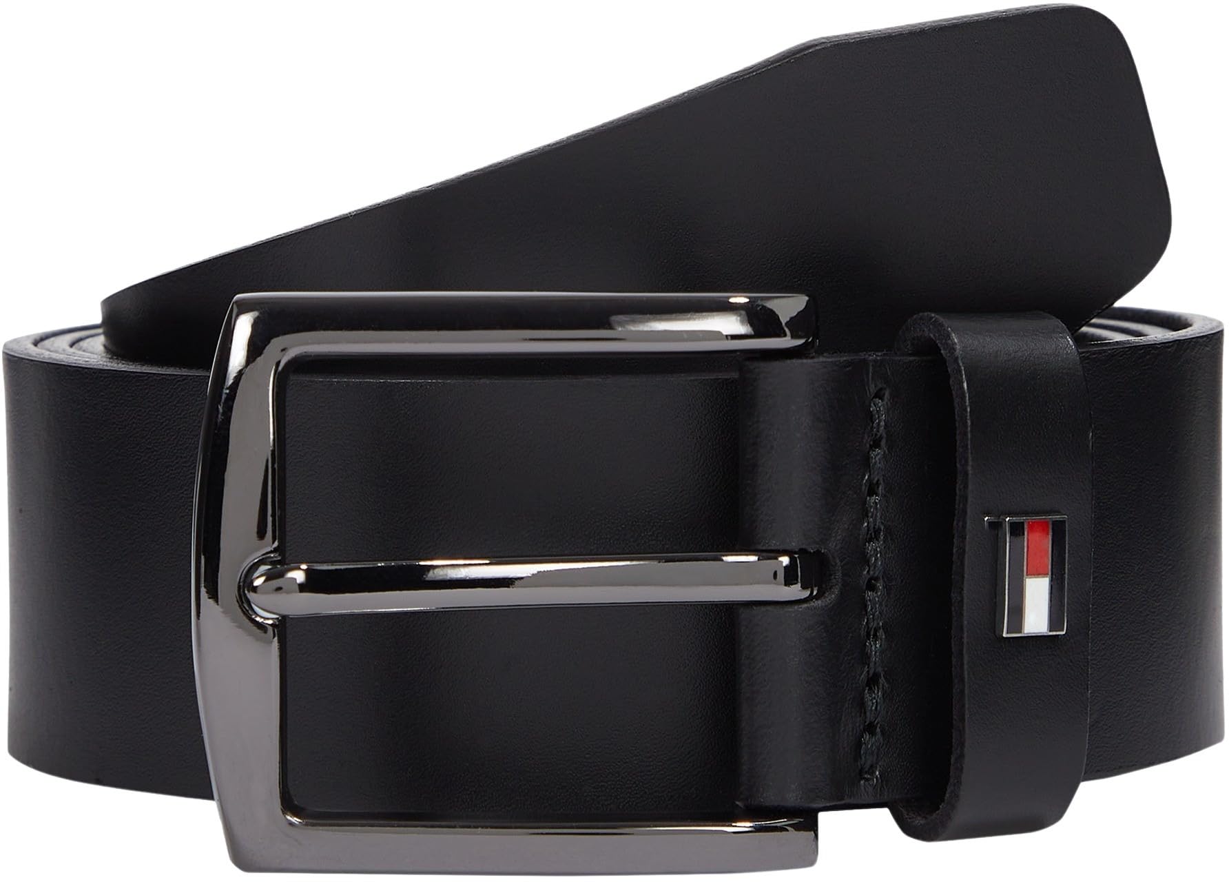 Tommy Hilfiger Herren Gürtel Denton 3,5 cm Ledergürtel