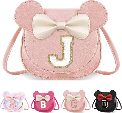XSUIOY Toddler Purse Girl Wallet for Kids 2-9 Year Old Birthday Gifts,Cute Mouse