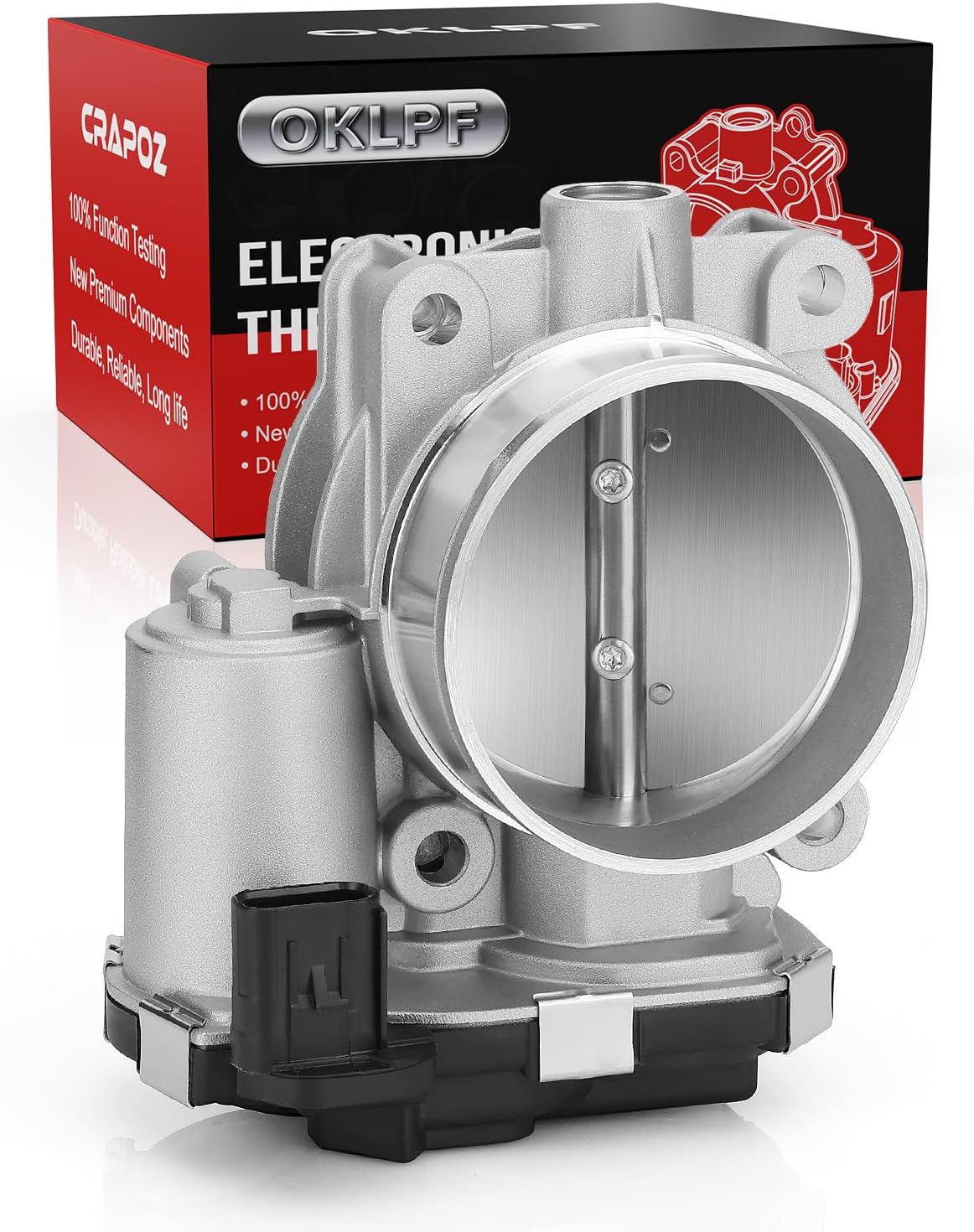 OKLPF Electronic Throttle Body Compatible with Cadillac Chevy Bu-ick & GMC Models ATS CT6 CTS SRX XTS XT5 Camaro Blazer Caprice Colorado Captiva Sport Equinox Impala Impala ，Replacement Number TB1291