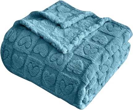 Weighted Blankets for Adults, 40" X 60" Fleece Plush Soft Fluffy Heavy Blanket,Winter Thick Warm Flannel Breathable Washable Black Throw Blanket for Sleep Holiday Sofa Home Couch Bed