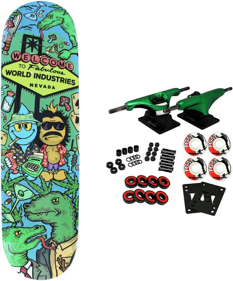World Industries Skateboard Complete Loathing 8.2"