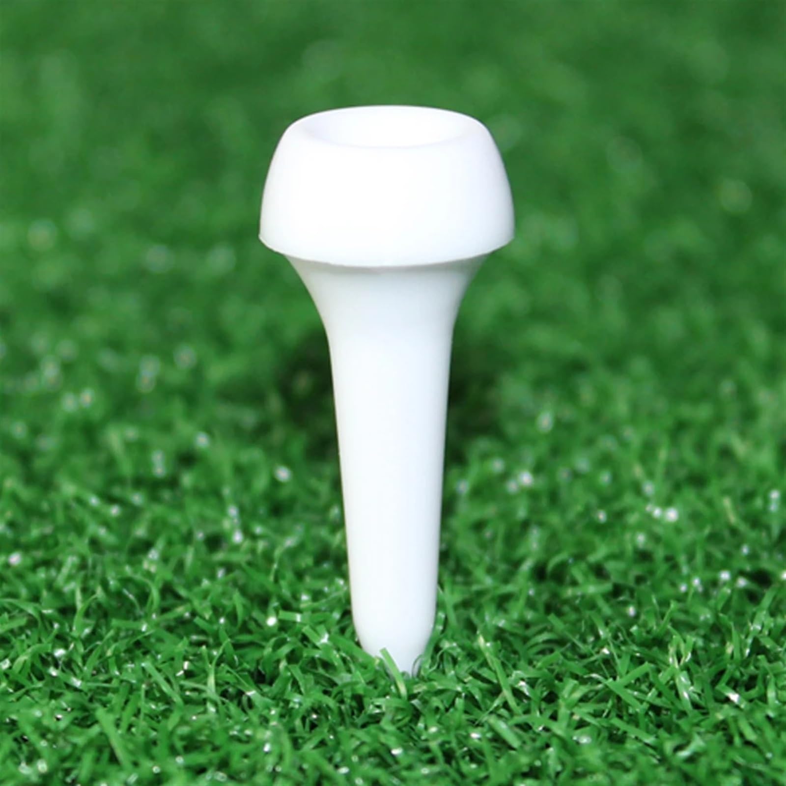 Golf Tee 50 Teile/Satz Golf-Tee Ball Nagel Golf Weiß Kunststoff Tees Set Golf Ball Nägel Training Aids Bälle Standing Sticks FüR Einen Idealen Abschlag