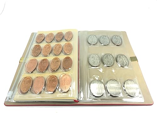 Miniatura 6 de El diario Penny de Pennybandz tiene capacidad para 146 monedas, el mejor libro de colección de monedas de recuerdo para tu colección de monedas