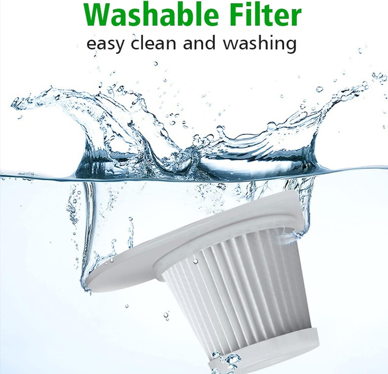 Hard Floor Vacuum Car Vacuum Cleaner Wired Portable Handheld Wet Dry Dual-Use Mini Vacuum Cleaner with LED Light for Car Home