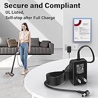 Vista 3 de Cargador de aspiradora de palo para Shark Rocket Pet Pro Cable de alimentación Adaptador de CA para Shark IZ163H IZ162H UZ145 IZ140 WZ140 WZ140