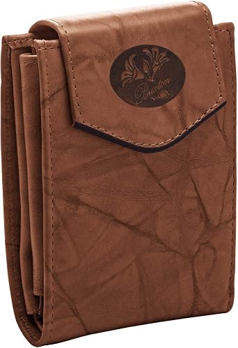 Buxton Heiress Convertible Billfold Wallet, Brown, One Size