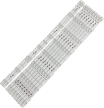 30PCS/3TV LED Backlight Strip Compatible with TCL TCL-65D8-3030-8X8EA-A TCL-65D8-3030-2X8EA-B Color 10PCS1TV