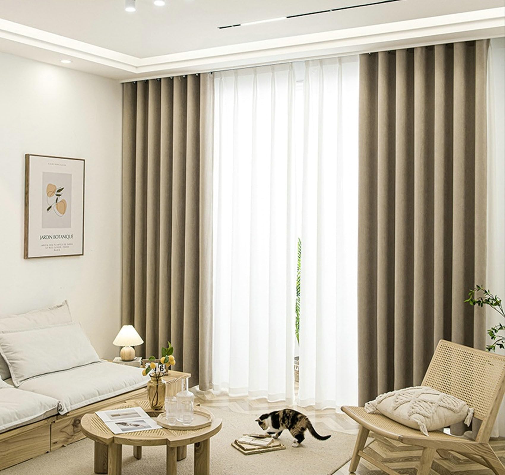 Light Khaki Living Room