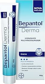 Bepantol Derma Hidratante Multirrestaurador, Pele Seca e Extrasseca, Hidratação Profunda, 40g