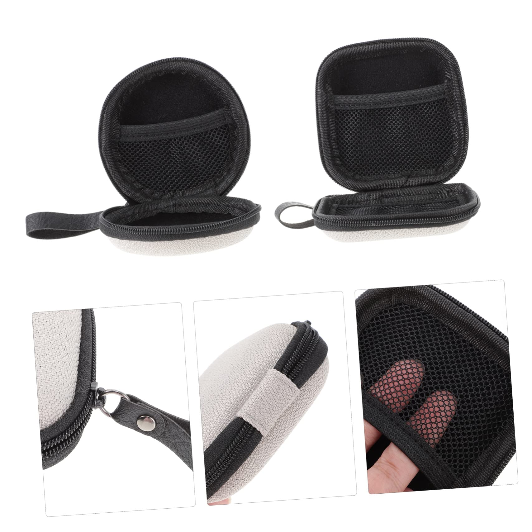 Gatuida 10 Piezas Bolsa De Almacenamiento para Auriculares Bolsas De Almacenamiento con Cremallera Búsqueda 2 Caso Soporte para Auriculares Búsqueda 1 Material Compuesto Minibolso USB
