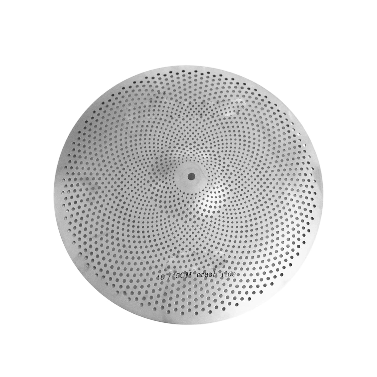 Profesjonalna Talerz Zestaw O Małej Objętości 14 Hi Hats 16/18 Crash 20 Calowy Talerz Ride 5 Sztuk Zestaw Wyciszenia Akcesoria Do Instrumentów Perkusyjnych(Silver)