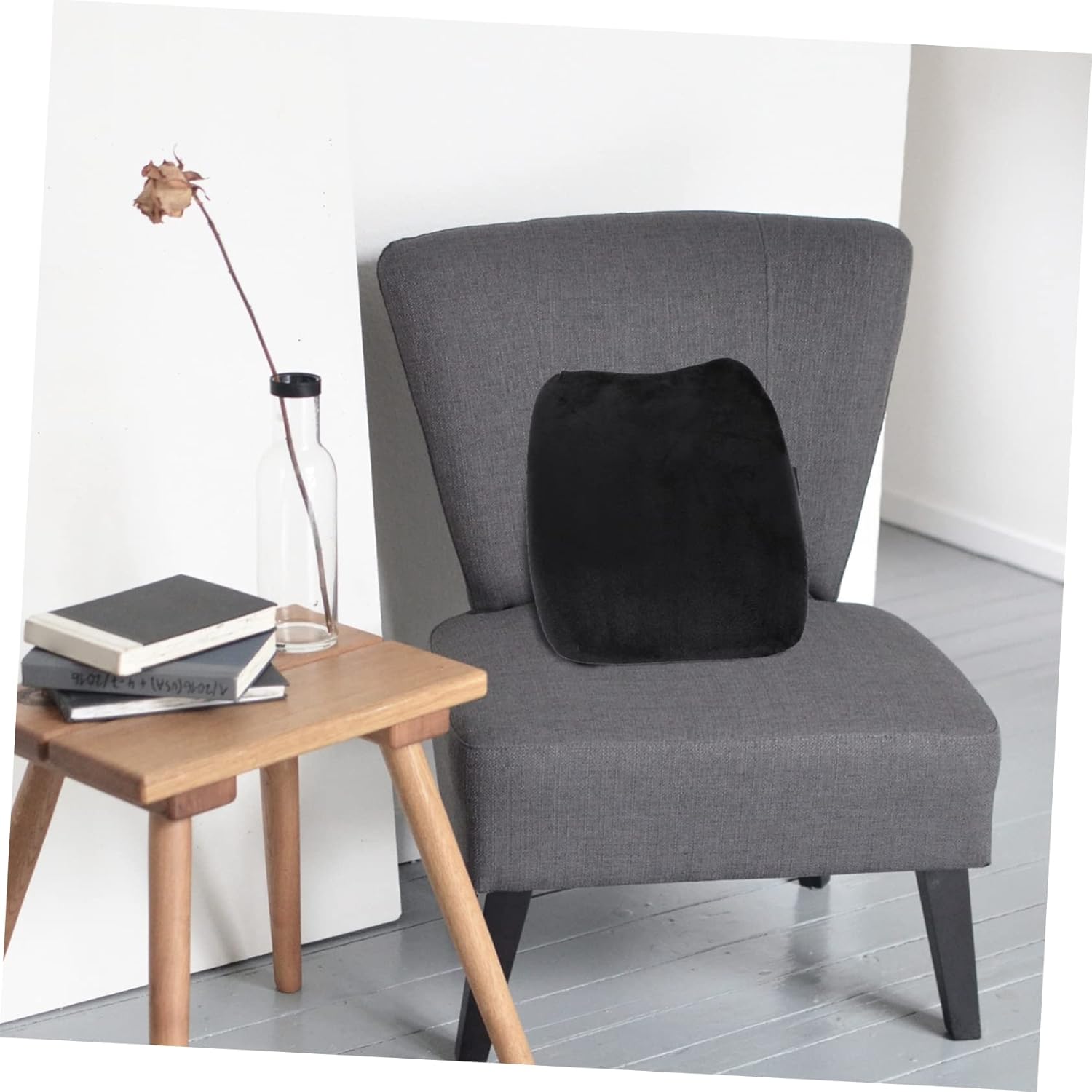 Alipis Memory Foam Lumbar Support Pillow Lower Back Support Pillow for Office Home