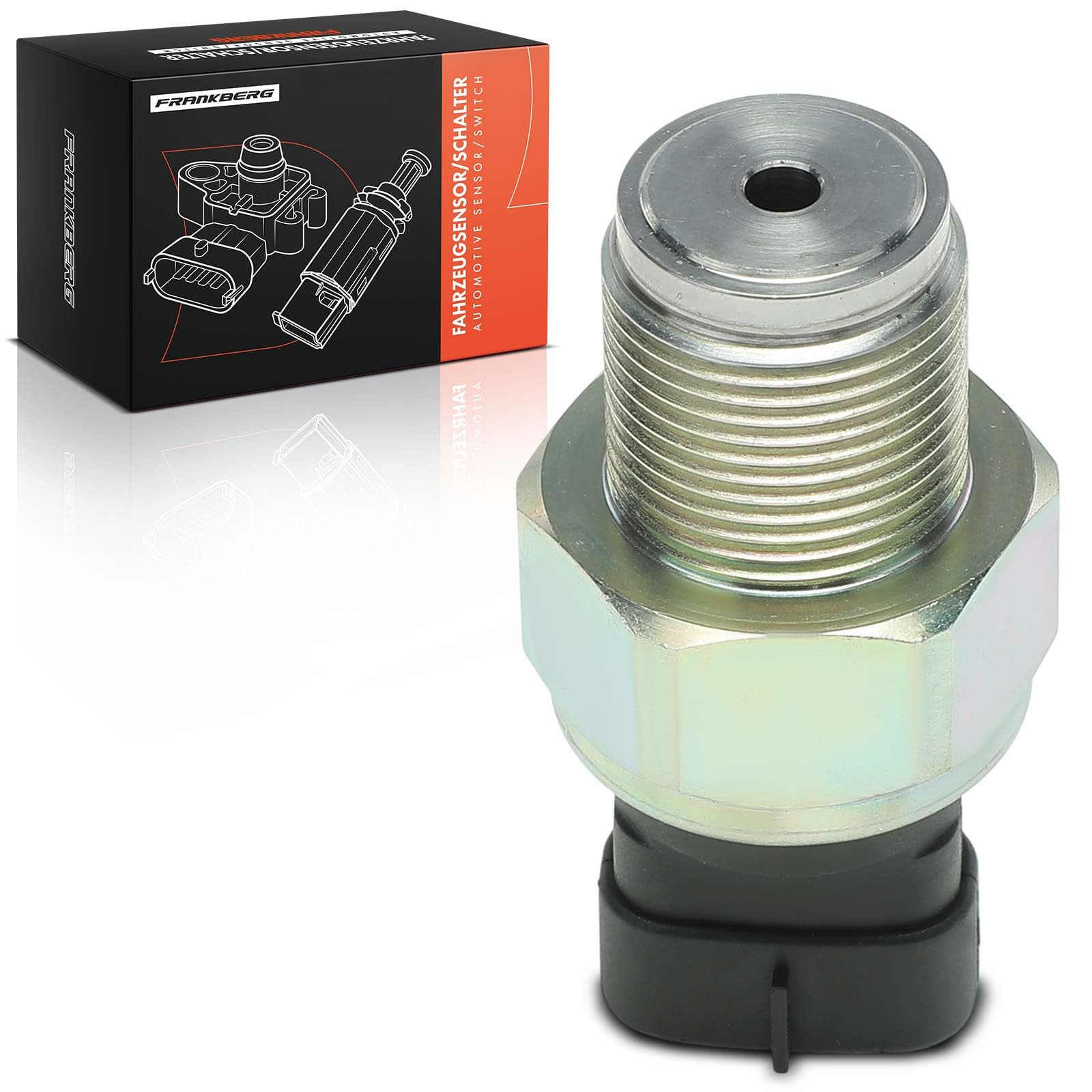 Frankberg Sensor de presión de combustible 3 Polos 8945871010 4990006121 | Compatible con: R.A.V 4 III A3, A.v.e.n.s.i.s Saloon T25, A.v.e.n.s.i.s T25, A.v.e.n.s.i.s Station Wagon T25