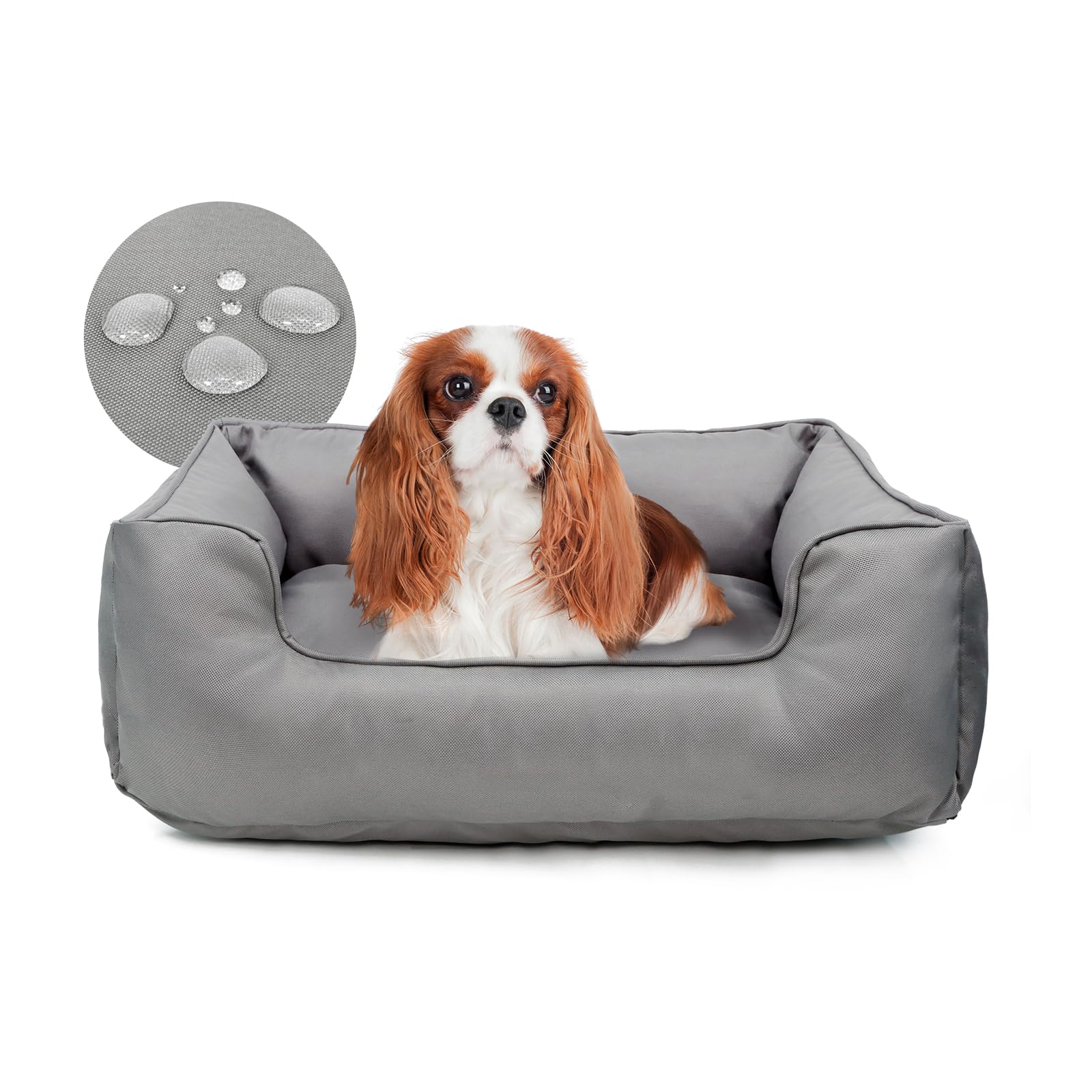 Miguel Cama para Gatos Impermeable al Aire Libre, Cama Duradera Oxford para Perros pequeños, Cama Mediana para Mascotas Resistente, Cama para Cachorros, Resistente a los arañazos
