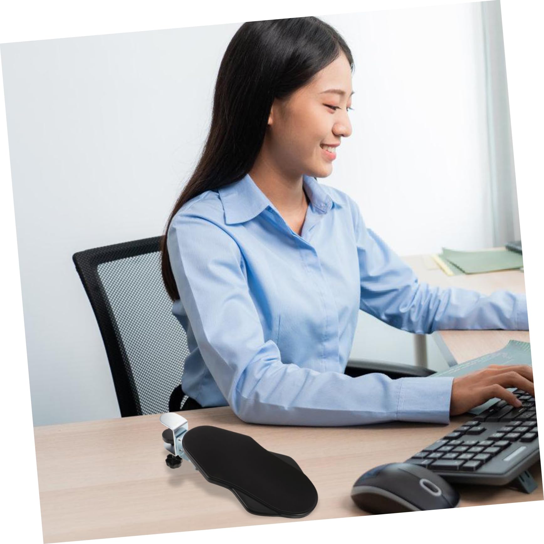 Reposabrazos Ergonómico Para Escritorio Apoyo Para Muñecas, Soporte Ajustable Taladros Para Oficina o Hogar