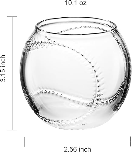 Vista 17 de The Wine Savant Vaso de whisky de béisbol – Vaso de whisky de 12 onzas para cualquier ocasión, regalos de béisbol, fiesta temática de béisbol, juego