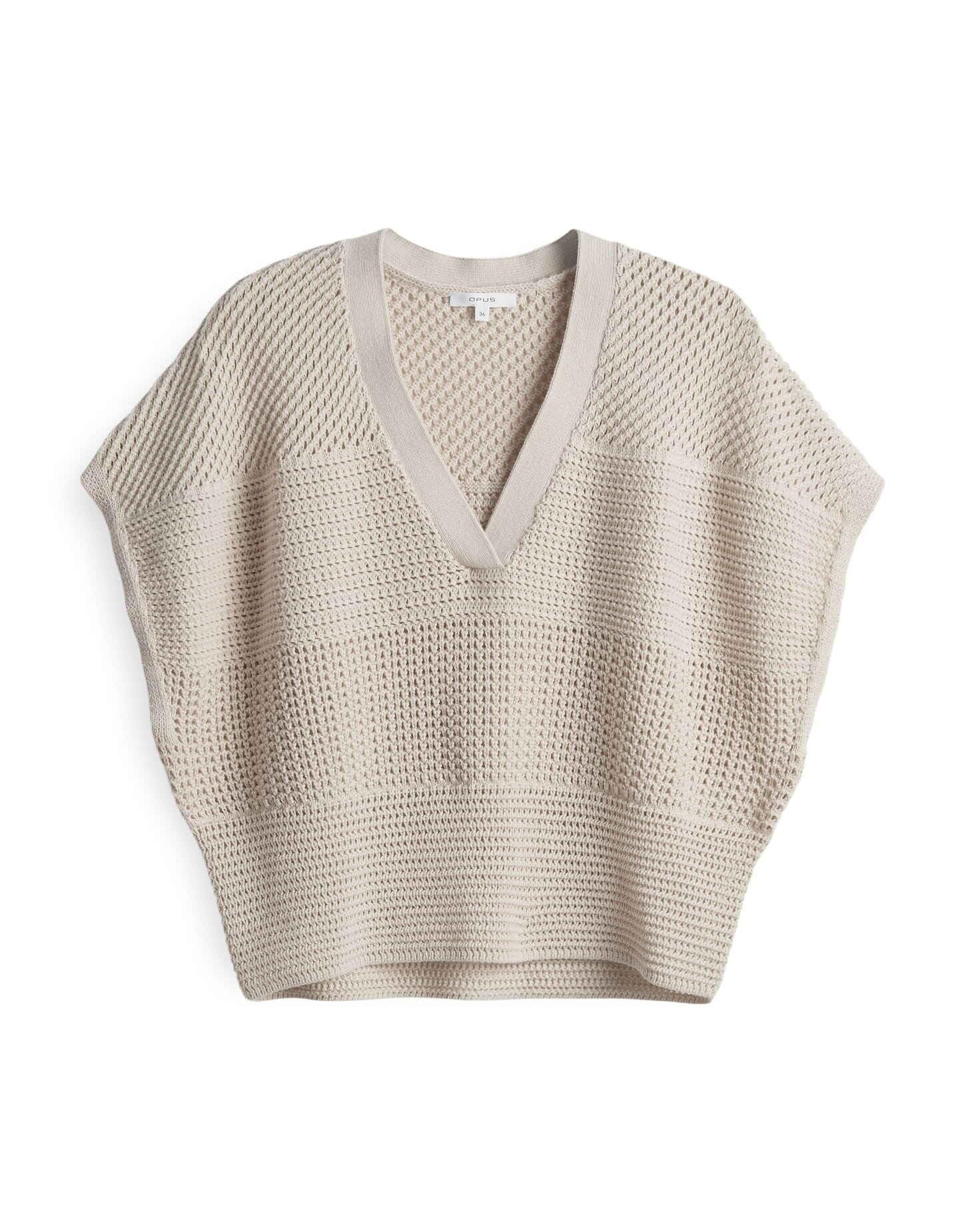 OPUS Damen Pullover | PEKINA Loose Strickshirt aus nachhaltiger Baumwolle