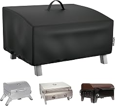 EVRBUL Portable Grill Cover Fit for Cuisinart CGG-306 2 Burner Gas Grill, 420D Tabletop Grill Cover Fit for Pit Boss 10697 75275 Fit for Royal Gourmet GT1001, 25" L x 19" W x 15" H