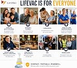 LifeVac Trousse de voyage jaune 2 Emballage (Version canadienne) - Appareil portatif de sauvetage par aspiration, trousse de premiers soins pour les enfants et les adultes, appareil portatif d'aspiration par voie aérienne pour les jeunes et les grands