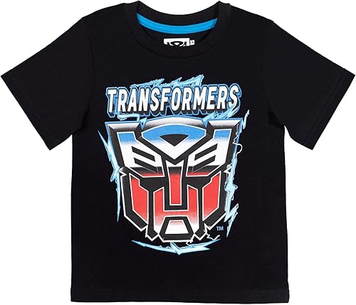 Miniatura 5 de Transformers Bumblebee Optimus Prime - Paquete de 3 camisetas para niños pequeños y grandes