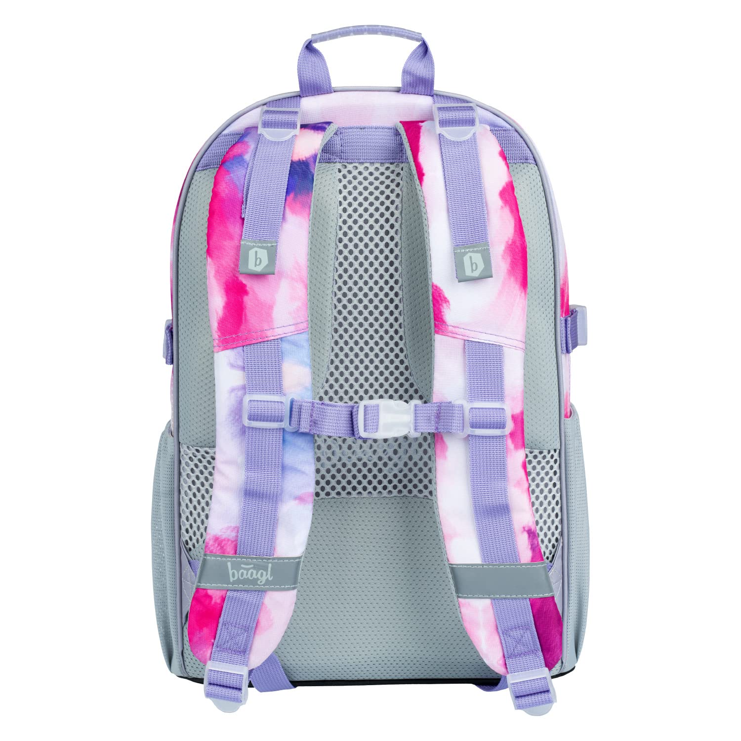 Baagl Schulrucksack Set Mädchen 3 Teilig, Schultasche für Grundschule Volksschule, Grundschule Ranzen mit Brustgurt, Ergonomischer Schulranzen (Painting)
