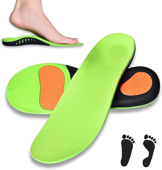 Flat Feet Insoles, Plantar Fasciitis Insoles, Arch Support
