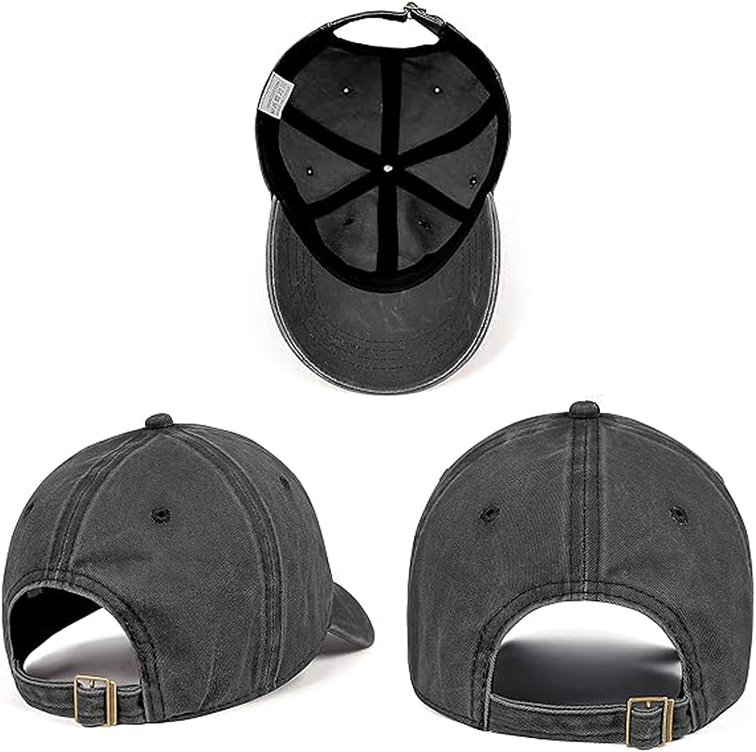 Awesome Like My Daughter Hat for Dad Papa Birthday Fathers Day for Dad - Black Trucker Hat - Image 5