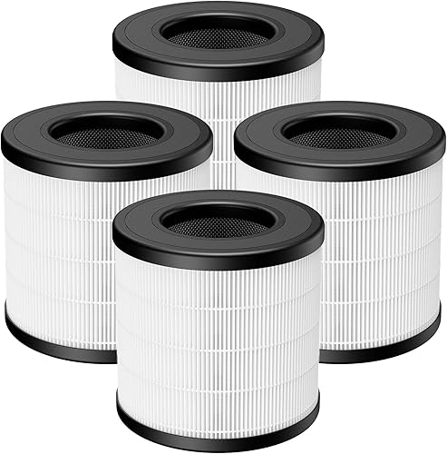 Miniatura 8 de PU-P05AC201B - Filtro de repuesto True HEPA compatible con Fulminare PU-P05 purificador de aire y Purivortex AC201B, filtros de aire 3 en 1 H13 True