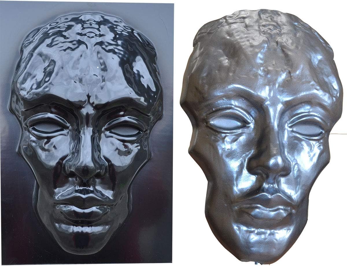 Betonex Mold Face Sculpture DIY Mask Modern Art Room Contemporary Decor Wall Art D42 (Face)