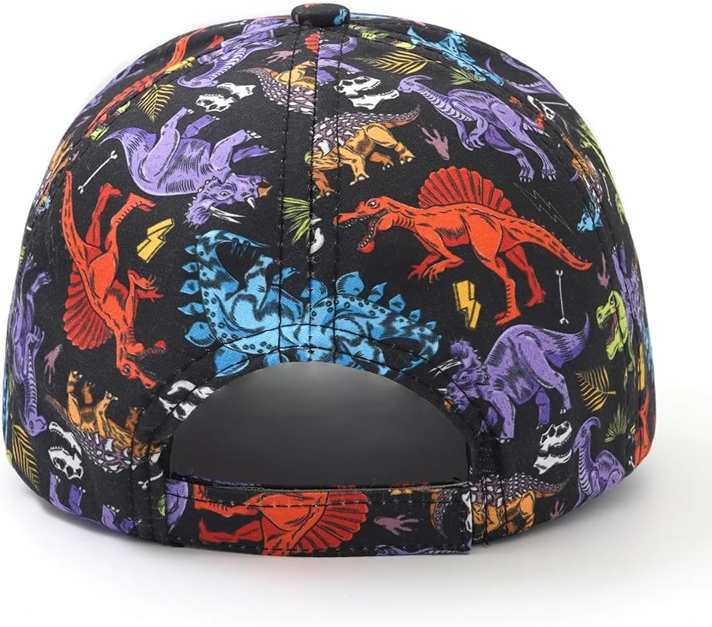 Kids Baseball Cap Toddler Sun Hats Adjustable Summer Hat for Boys Girls 2-4Years
