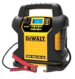 DXAEJ14 Digital Portable Power Station Jump Starter - 1600 Peak Amps with 120 PSI Compressor&comma; AC Charging Cube&comma; 15W USB-A and 25W USB-C Power for Electronic Devices