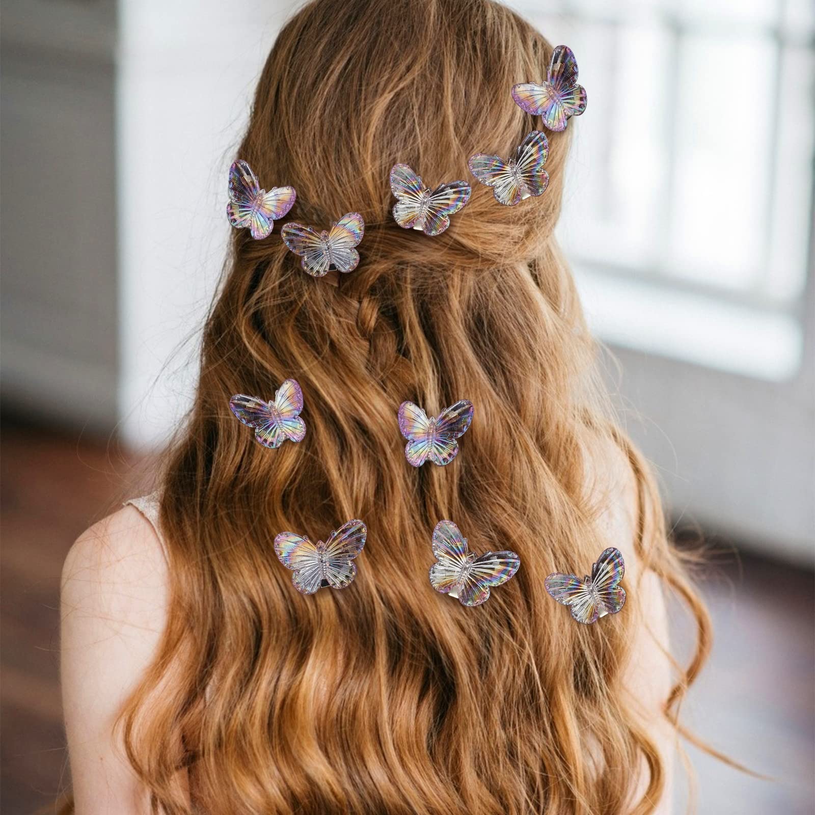 2 Clip Per Capelli A Farfalla Extralarge 5,51 Pollici – Antiscivolo Per Donne E Ragazze - Foto 3