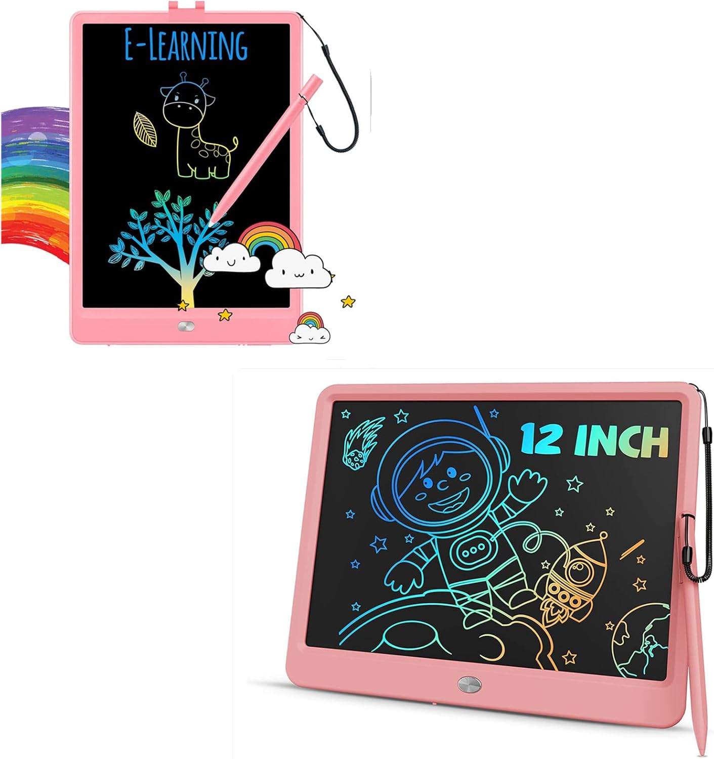 TEKFUN Gift LCD Writing Tablet Bundle for Girls