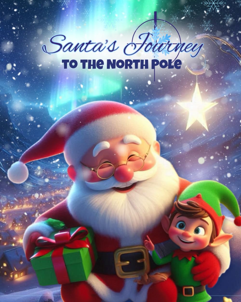 Santa's Journey to the North Pole: A Magical Christmas Adventure Story for Kids about How the North Pole Became the Heart of Christmas (The Magic of Christmas 101 Questions with Santa Claus)
