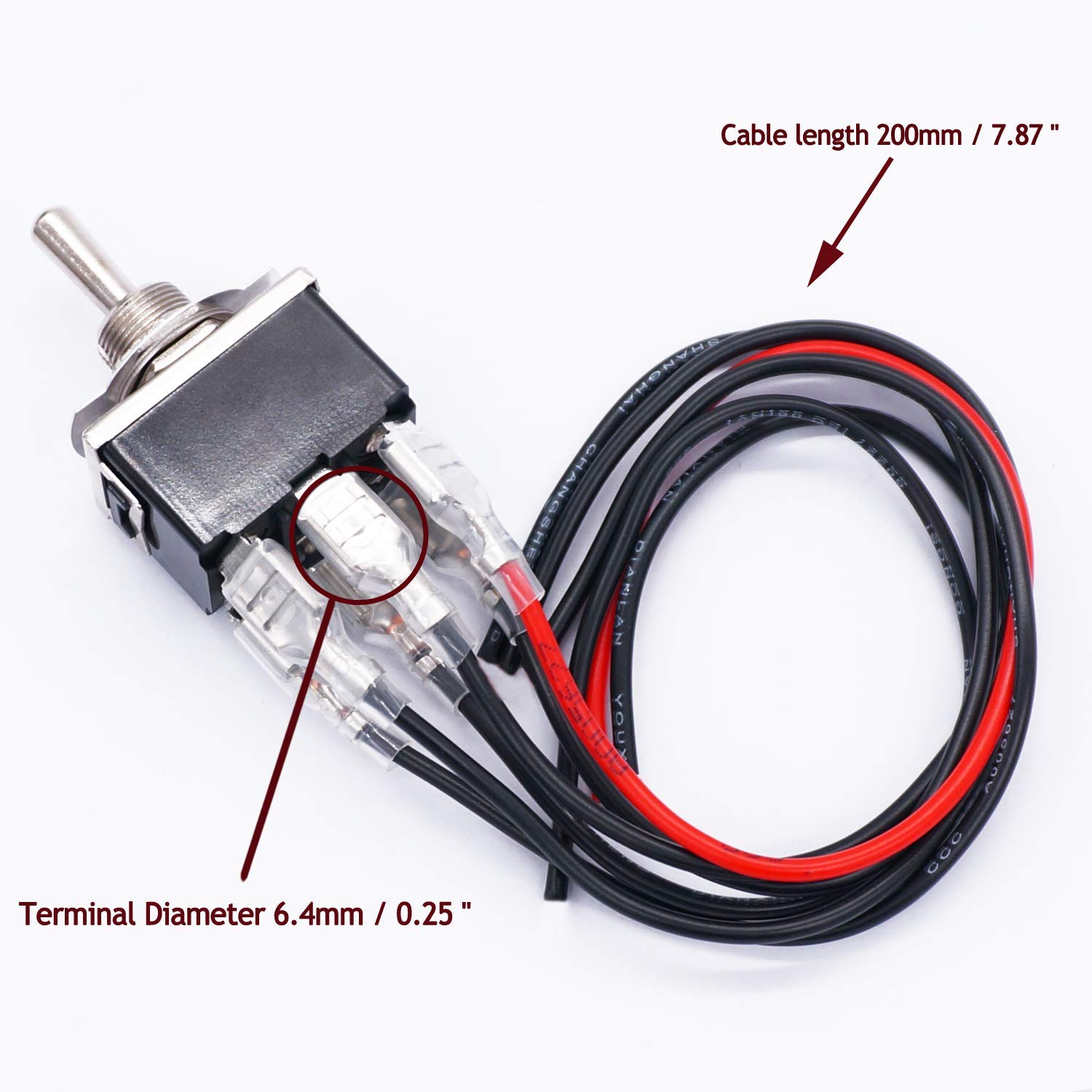 5 Stück Kippschalter Schalter 12v On/Off Einrastbare mit Selbsthemmung Mini 2 Polig Wippschalter für Einbau Wohnmobil Switch Taster Modellbau Auto 5 Stück Kippschalter Schalter 12v On/Off Einrastbare mit Selbsthemmung Mini 2 Polig Wippschalter für Einbau Wohnmobil Switch Taster Modellbau Auto
